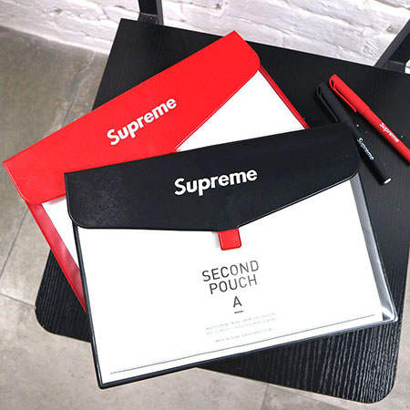 SUPREME 資料袋 透明